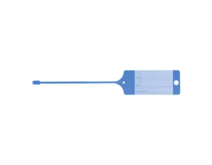 Würth Einweg-Schlüsselanhänger PP-Hartfolie BLAU 100er Pack 