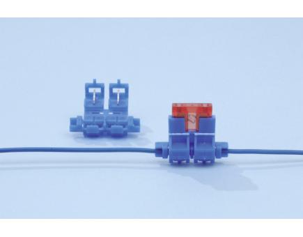 Würth Flachstecksicherungshalter zur Kabelverklemmung 2,0Q mm 25er Pack 