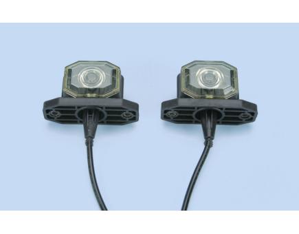 Würth LED-Umrissleuchte mit flexiblem Anbaugehäuse PUR 24V 2er Pack