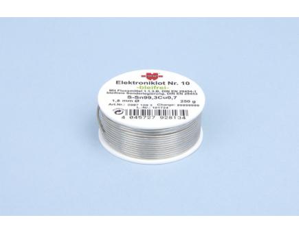 Würth Weichlot Elektroniklot Nr. 10 SN99CU1 D1,5 