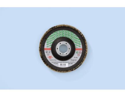 Würth Lamellenfächerschleifscheibe für Edelstahl K80 D125 10er Pack
