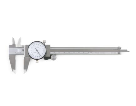 Würth Präzisions-Uhr-Messschieber FESTSTELL SHR UNTEN 200 mm 