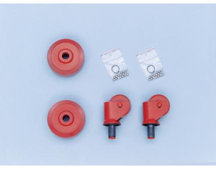 Würth Cast wheel with rubber coating RH 