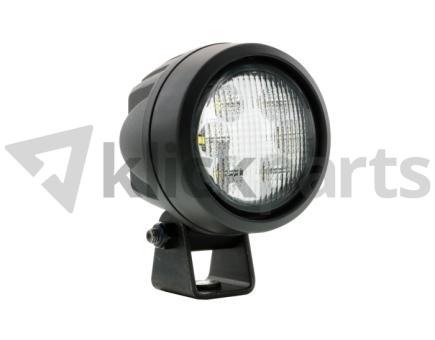 LED Arbeitsscheinwerfer WESEM rund, 2000 Lumen, mit Griff und Schalter