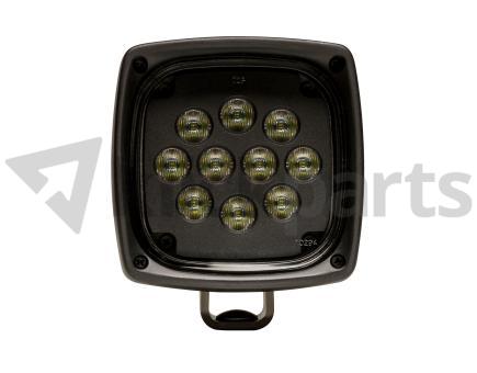 ZEPPELIN LED Arbeitsscheinwerfer eckig / 5000lm / 45° / Deutsch-Stecker 