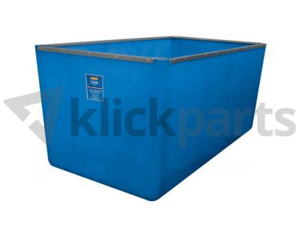 CEMO GFK-Auffangwanne 5500l mit Stahlrahmen 