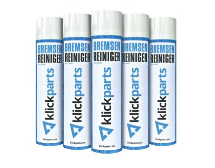 klickparts Bremsenreiniger mit 600 ml Inhalt 24-er Pack 