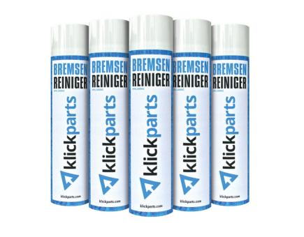 klickparts Bremsenreiniger mit 600 ml Inhalt 24-er Pack