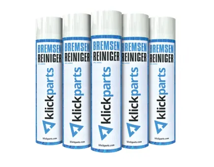 klickparts Bremsenreiniger mit 600 ml Inhalt 24-er Pack 