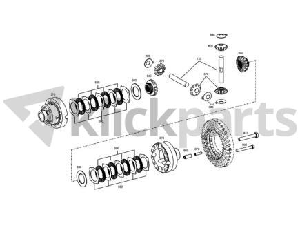 Lamellen-Sperrdifferenzial ZF 4131.004.040 