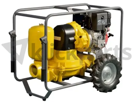Atlas Copco Selbstansaugendende, Mobile Membranpumpe LB 100D 