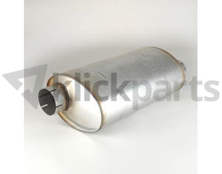 Donaldson M120225 Schalldämpfer oval Typ 2 