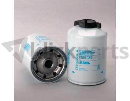 Donaldson P551034 Kraftstofffilter Wasserabscheider Anschraubmodell Twist&Drain