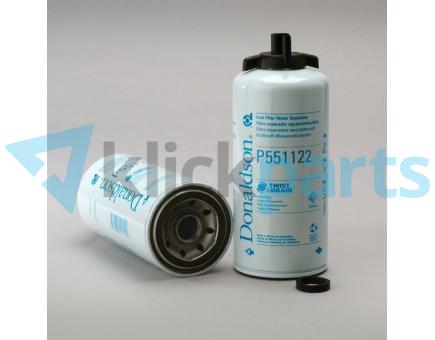Donaldson P551122 Kraftstofffilter Wasserabscheider Anschraubmodell Twist&Drain