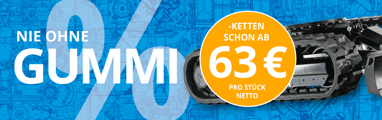 Gummiketten ab 63 €