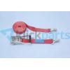 Würth Ratchet lashing belt double pointed hook with safety catch  4 ton breadth 50 mm length 8 m  