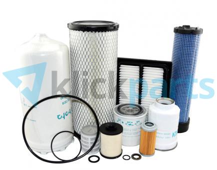 Kubota KX36-3 Mini Bagger Filter Service Kit Öl Luft Kraftstofffilter 