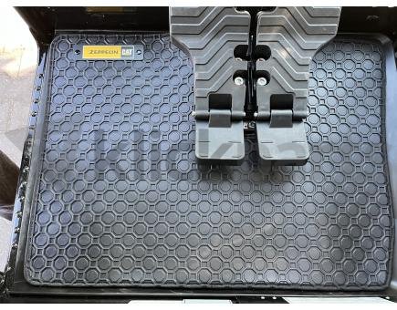 Artikelbild 2 des Artikels “Gummifußmatte mit Fußstütze links, Zusatzpedal, rechts Fußstütze “