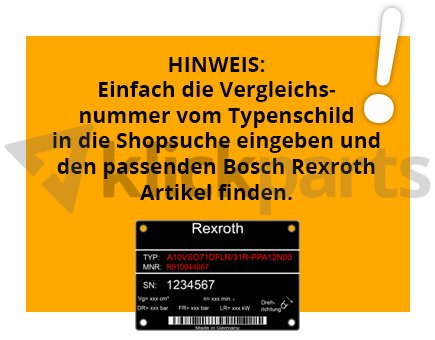 Artikelbild 3 des Artikels “Bosch Rexroth Hydraulikpumpe Vgl.-Nr. VOE11806960 “